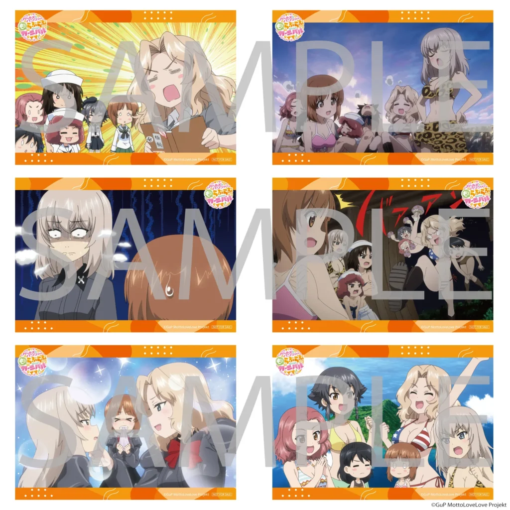 《少女與戰車 更加相親相愛嘉年華!》Blu-ray 特裝限定版正式公開! 3 gnp carnival blu ray bromide